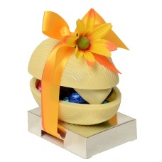 Filled Easter egg white chocolate 320 grams